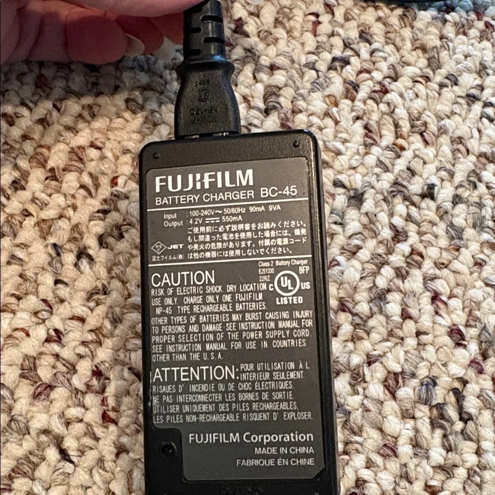 Fujifilm BC-45 Genuine OEM Battery Charger